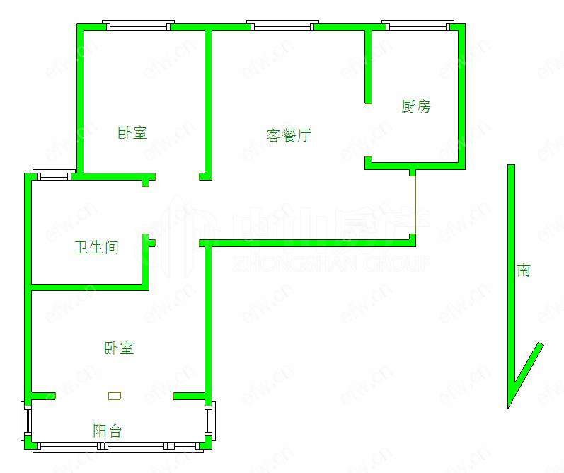 新街家园 2室2厅    oooo