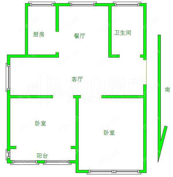 曹张新村位置好，环境优雅，114.45平米精装2房