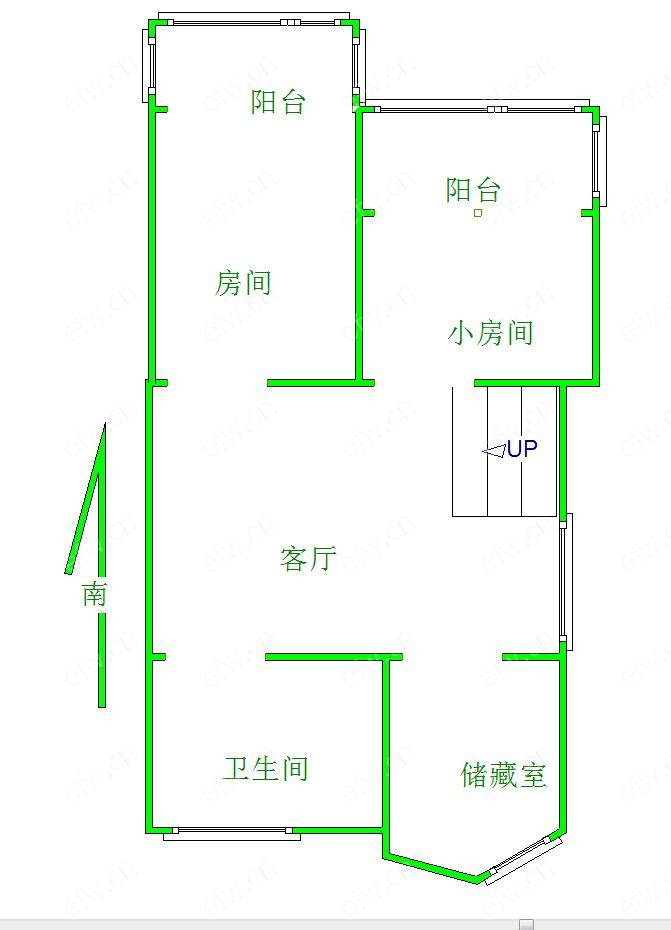 婚装全明东边户4房,勤新苑 格局工整合理