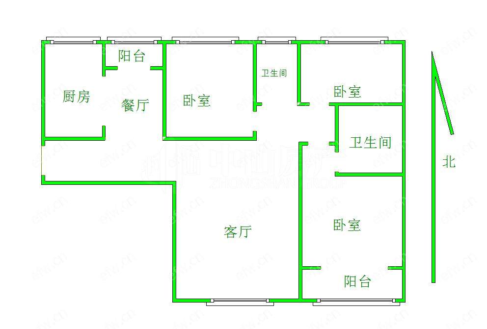 蠡湖家园A区（21-27号) 3室2厅