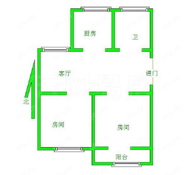 新乐苑小区 2室2厅