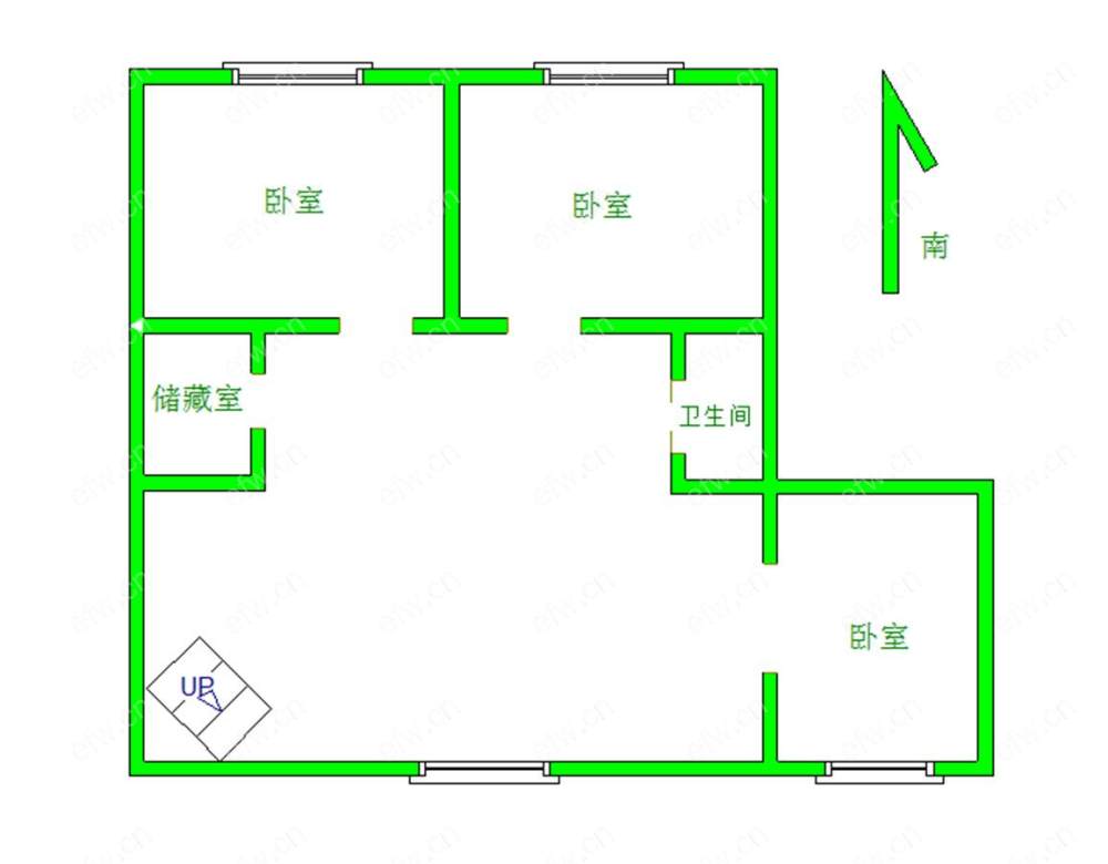 东城花园 4室2厅