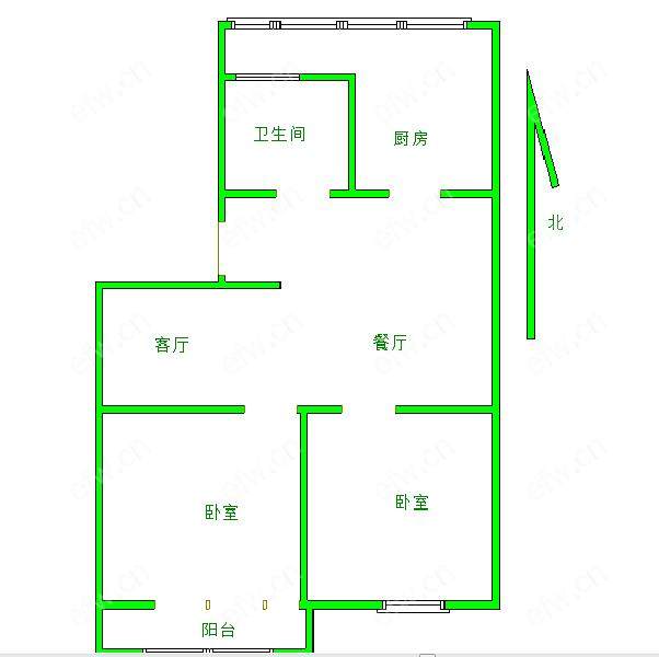 扬北新村 2室2厅精装修看房提前预约