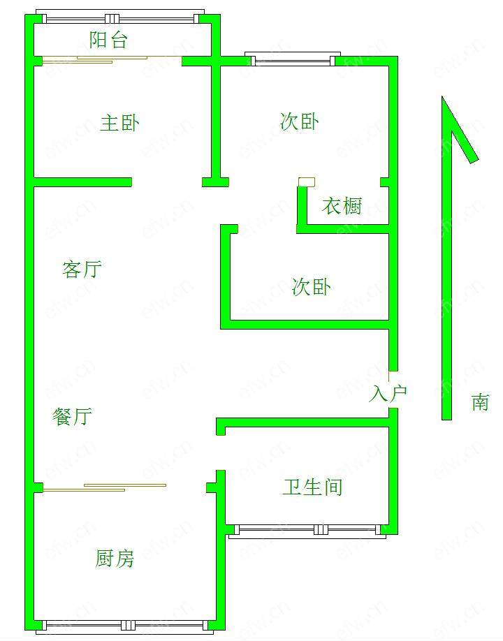 建设新村 3室1厅