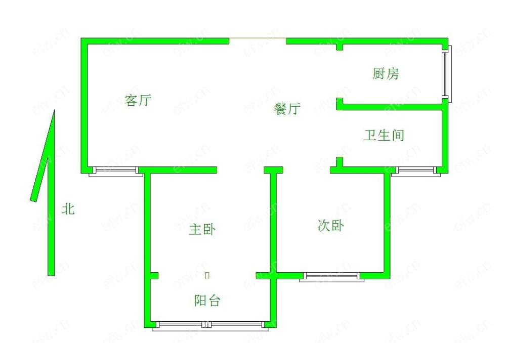 新街家园       2室2厅