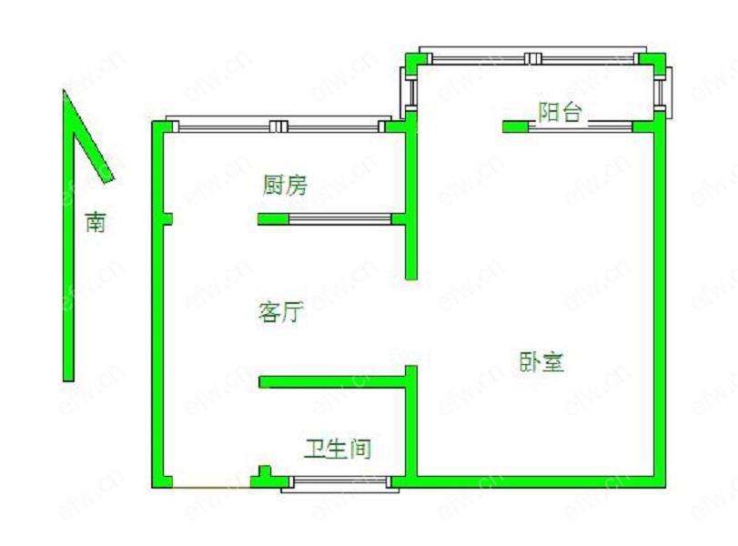 风雷新村西区（1-164） 1室1厅