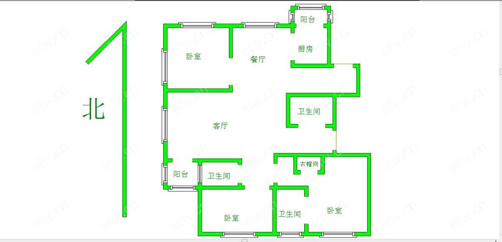 长泰际社区 3室2厅