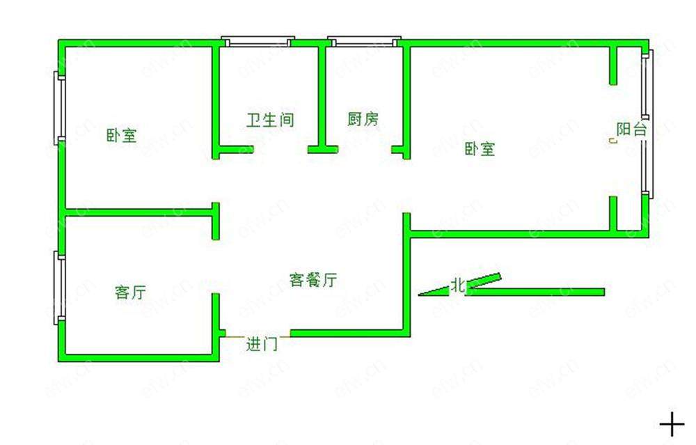 清扬新村 3室2厅