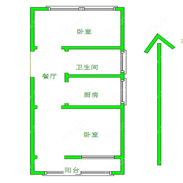 育才弄 2室1厅 50平