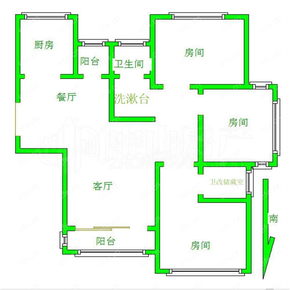 盛世家园（一期） 3室2厅