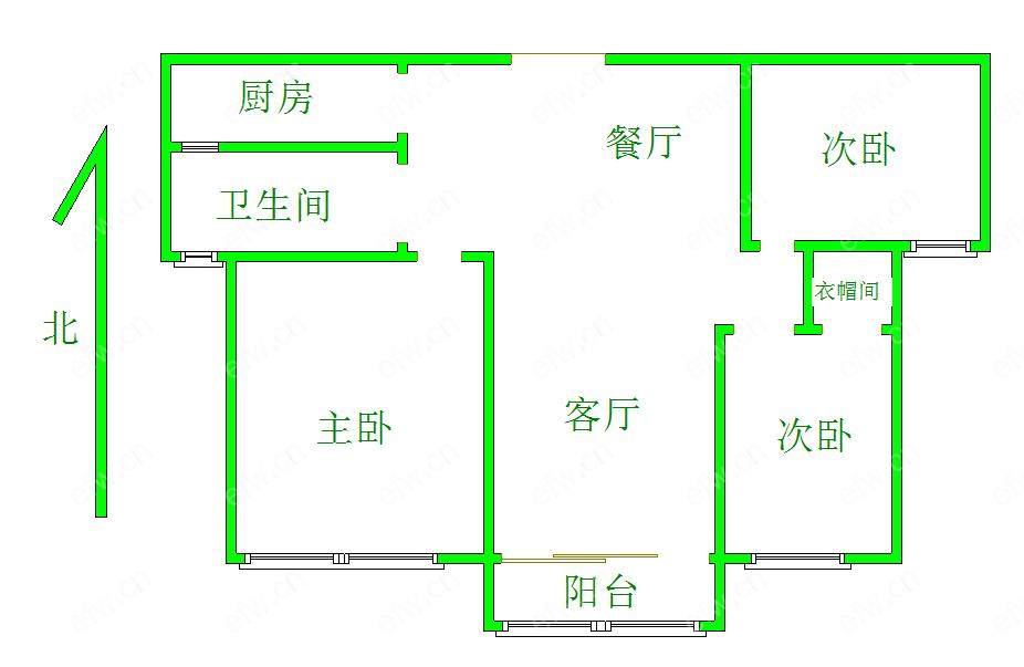 世茂首府（天域景园） 3室2厅