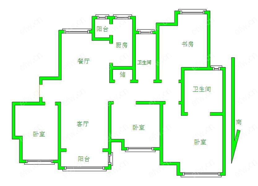 九龙仓时代上城A区 4室2厅