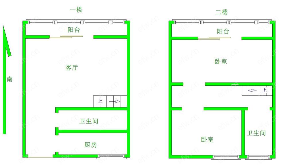 新梁溪人家 2室2厅 买一层送一层