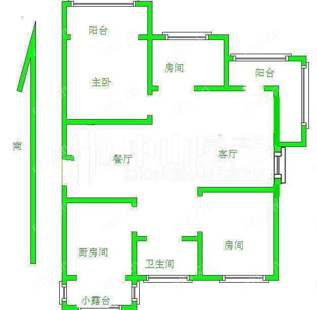 惠泉花园 3室2厅电梯房，近地铁口