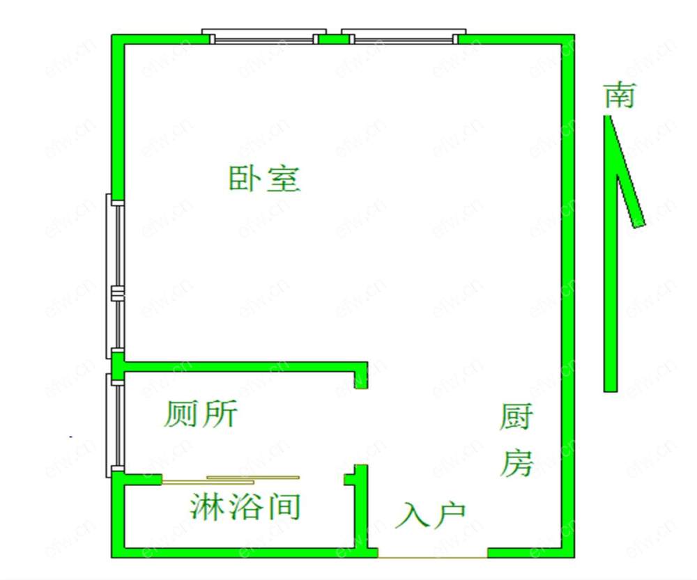 圆融广场（融禾花苑） 1室1厅