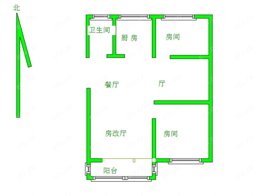 银杏苑 2室2厅