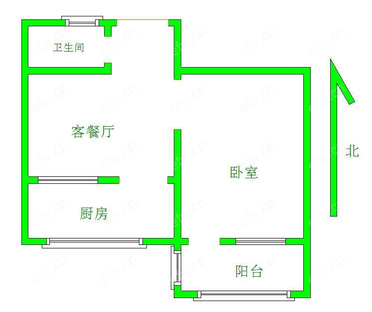 惠华新村 1室1厅