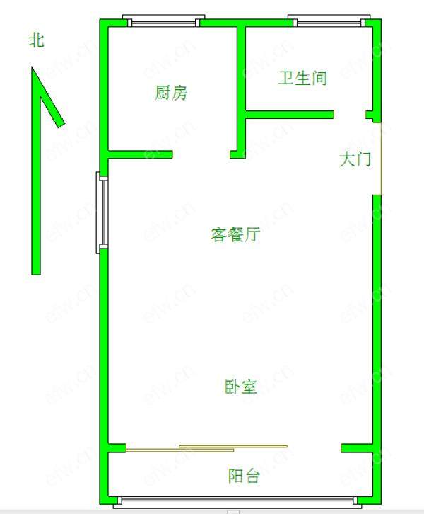 靖海新村 1室1厅