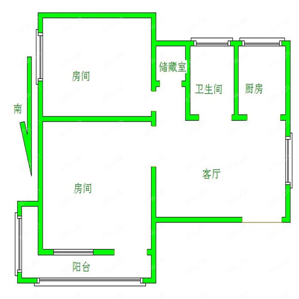 惠龙新村 难得一见的精装小户型,总价低,朝向好！