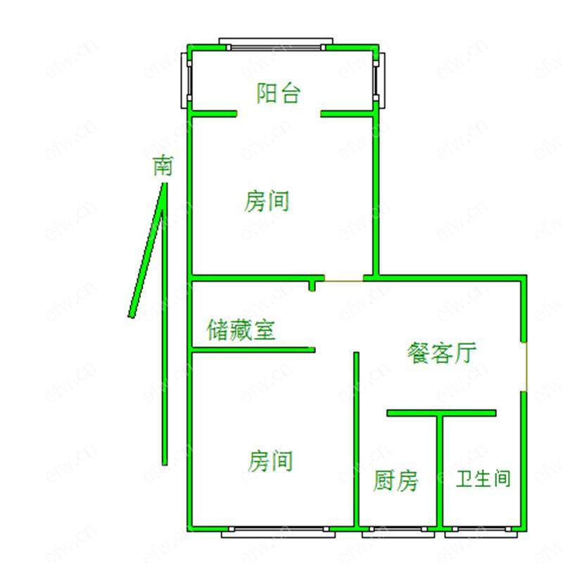 民丰里   2室1厅