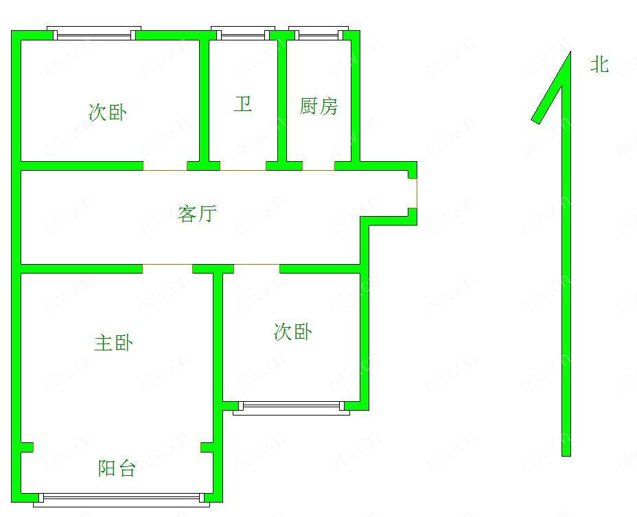 民丰里 3室2厅