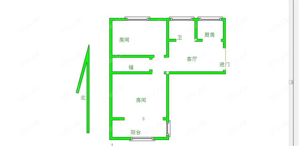 芦庄一区 2室1厅