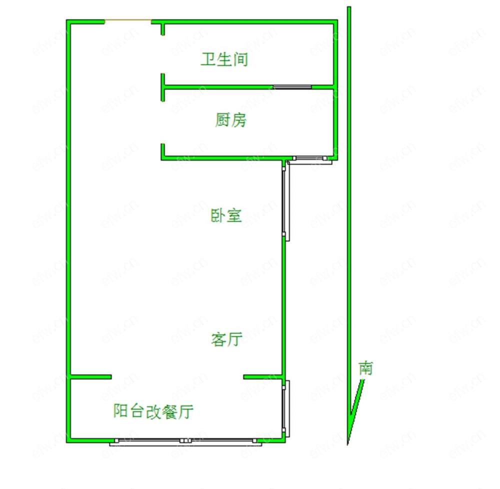 梧桐水岸 1室1厅