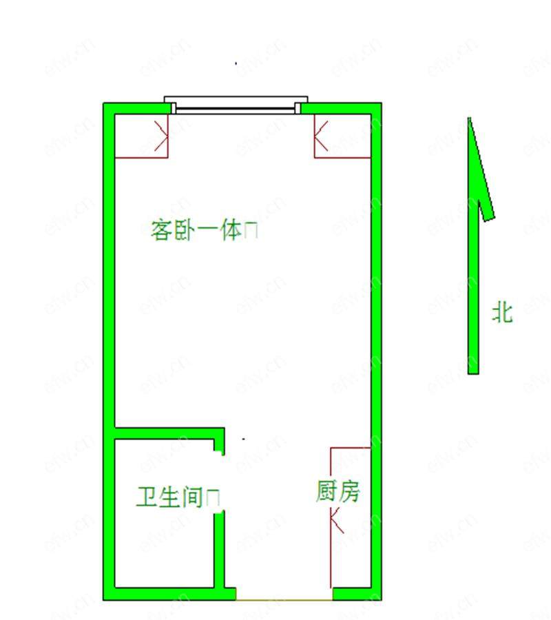 蠡湖国际公寓(湖滨街11号) 1室1厅