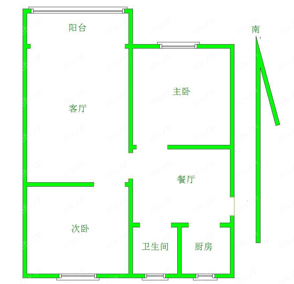 宁海里 2室2厅 精装修 房东自住 性价比高