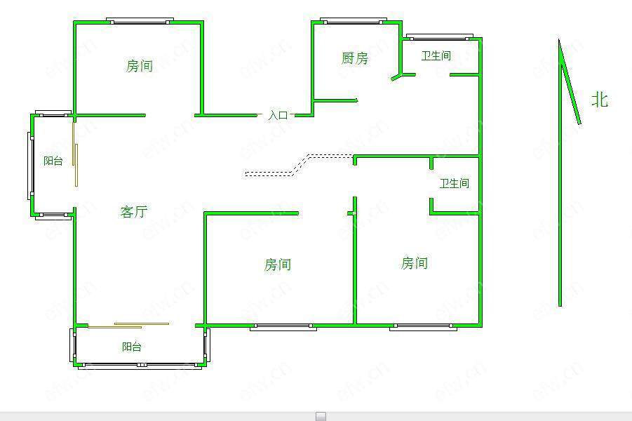 标准花园(金湖苑) 3室2厅