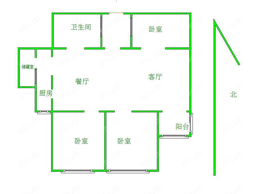 九龙仓时代上城A区 3室2厅