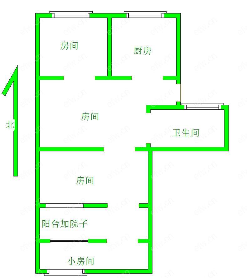 资景路 2室1厅