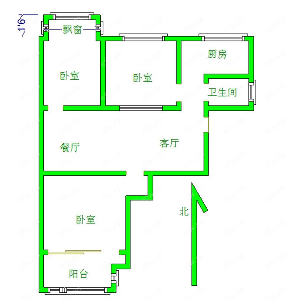 星海公馆 3室1厅诚心出售