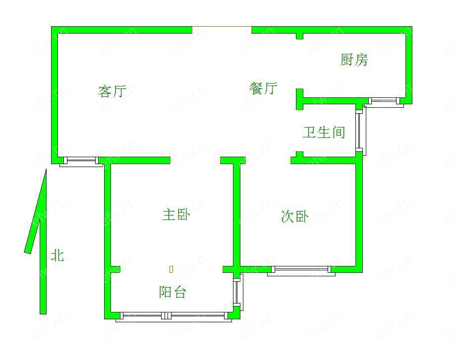 新街家园 2室2厅