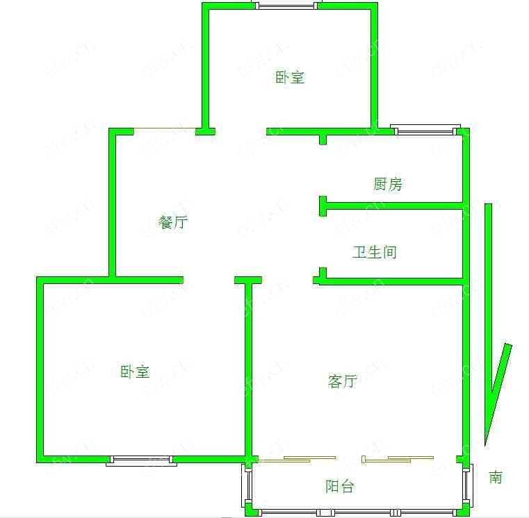 锡灯家舍 3室1厅