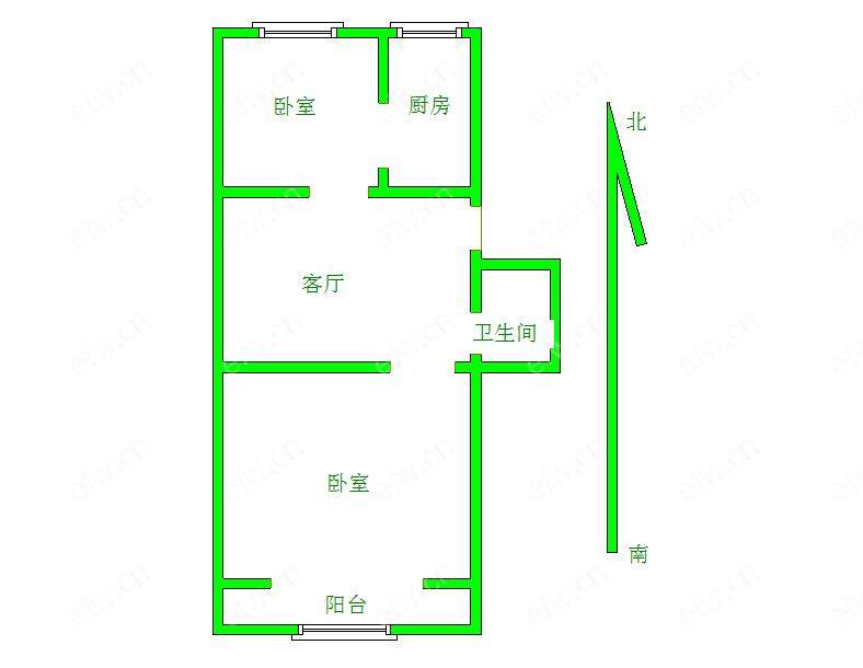 南洋花园（薛家弄） 2室1厅