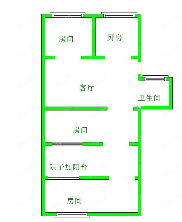 资景路 2室1厅