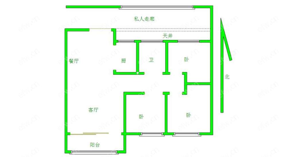 长泰际社区 3室2厅