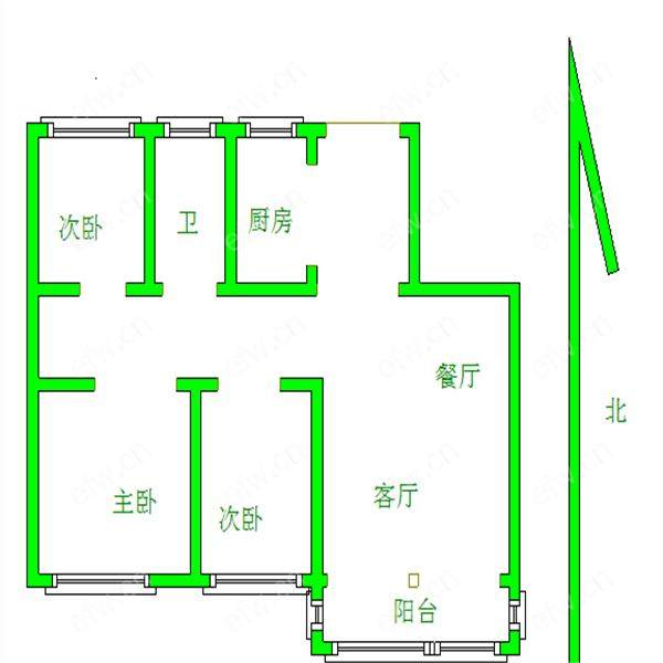 融创玉兰公馆（惠港玉兰苑）三区 3室2厅