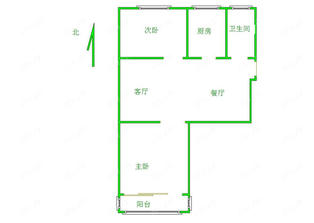 广南里 2室1厅，地铁附近，看房方便