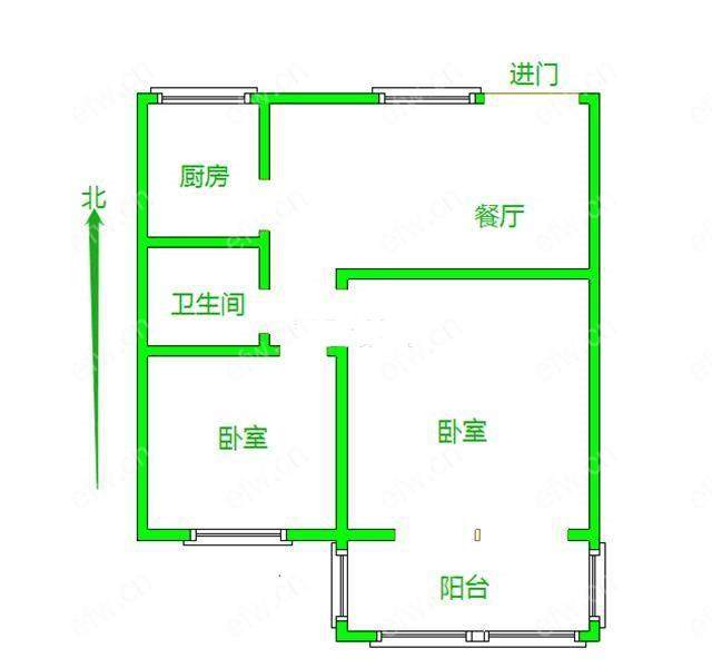 塘南新村 2室1厅