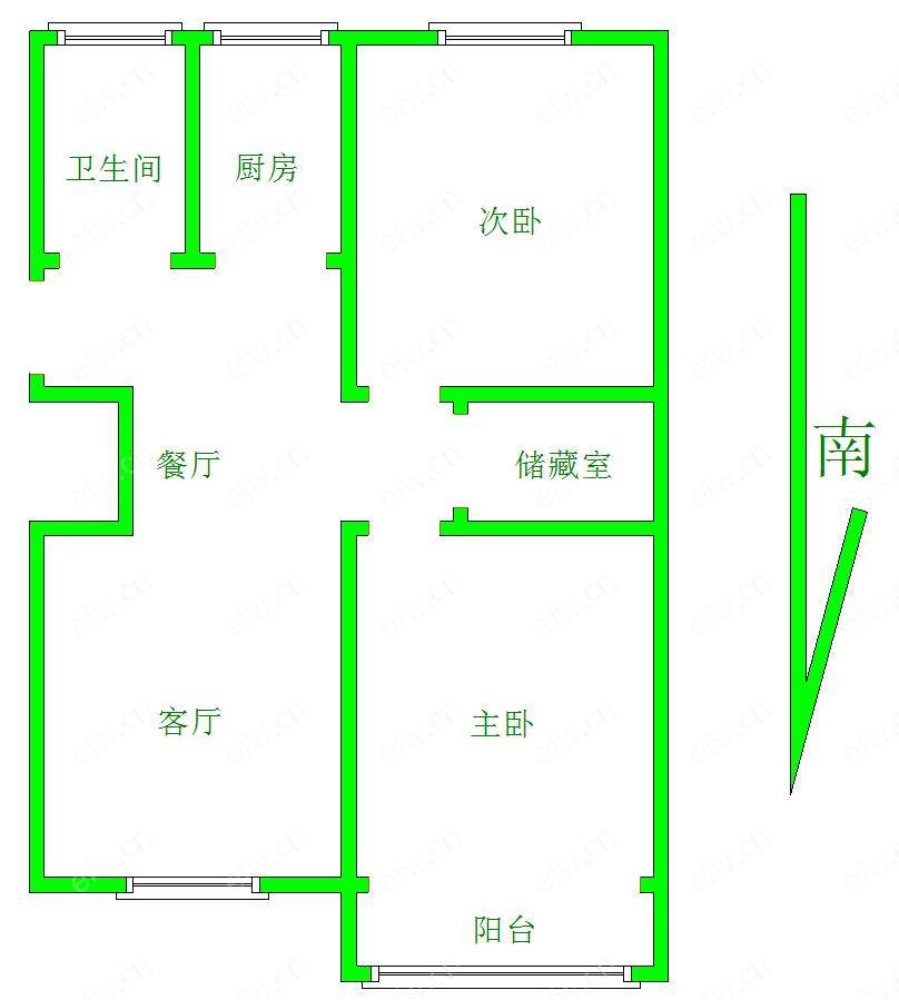 曹张新村 2室2厅