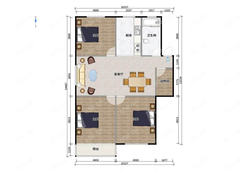 诚售地铁口新溪南新村精装三房客厅带窗南北通透全天采光近西园里