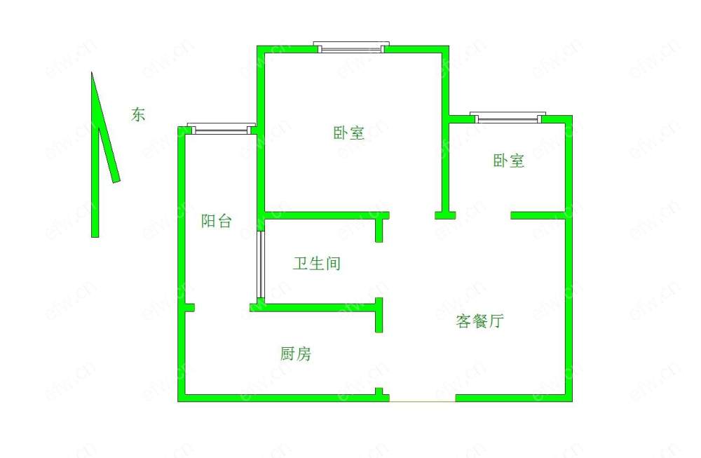 蓉湖壹号(惠山雅苑) 2室1厅