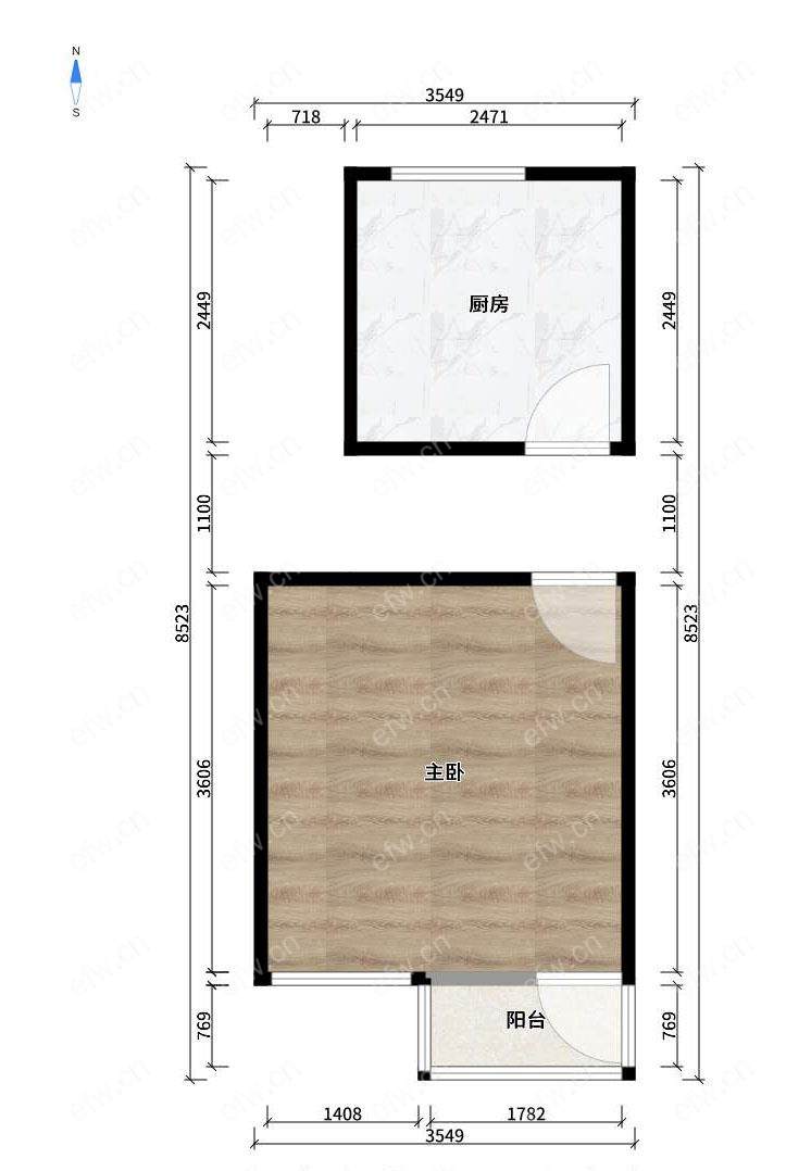 建设新村 1室0厅