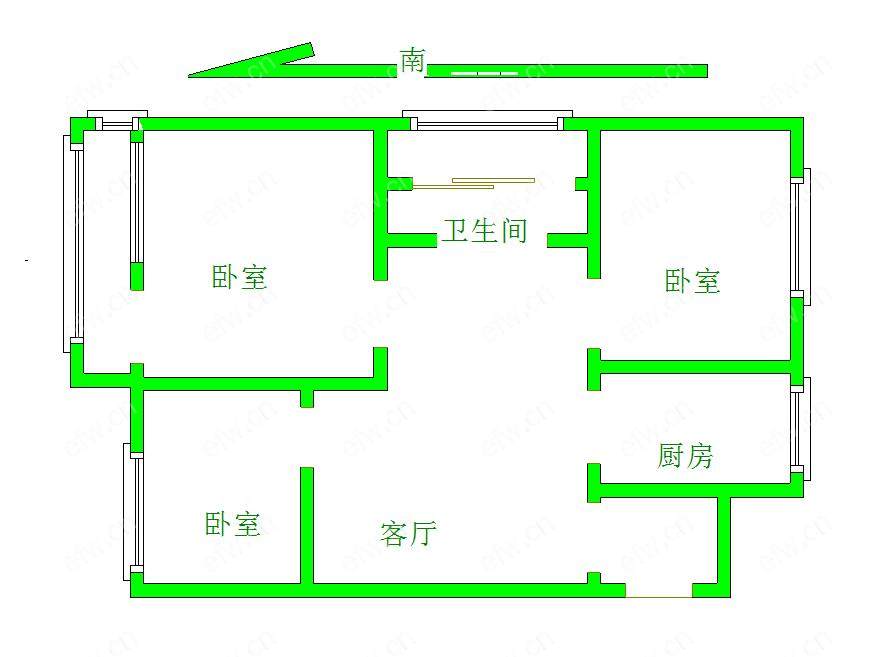 五里新村 3室1厅