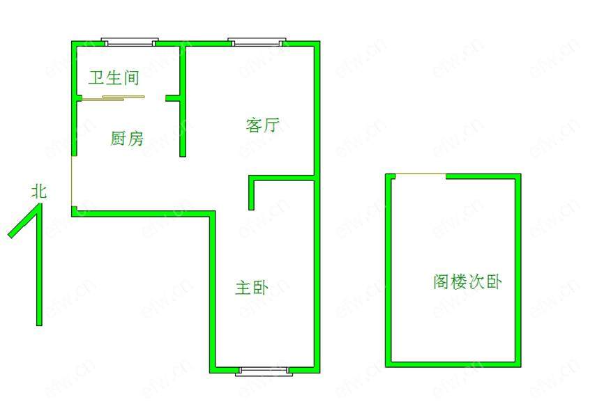 建设新村 1室1厅