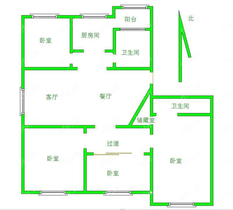南洋花园（薛家弄） 4室2厅