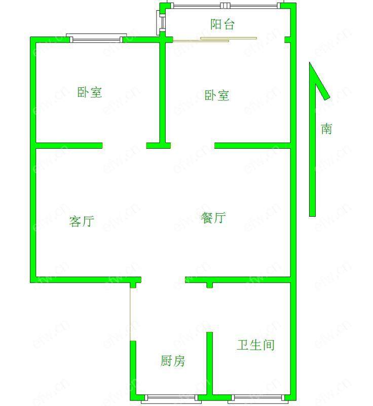 建设新村 2室2厅