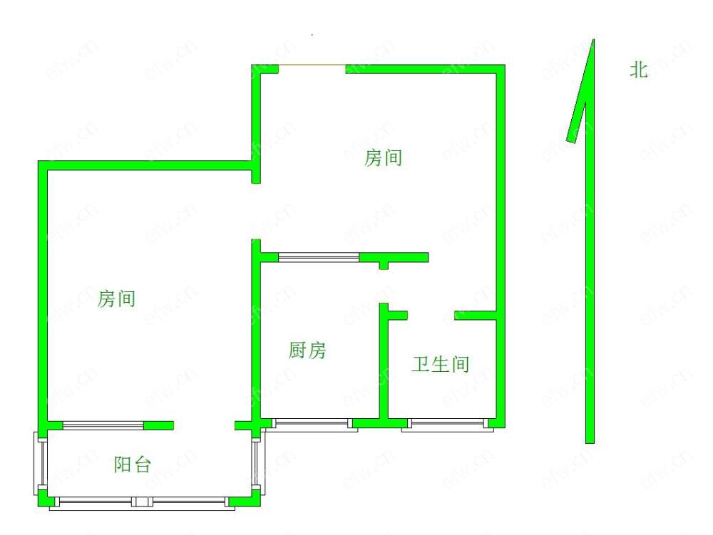 宁海里小区（一期） 1室1厅